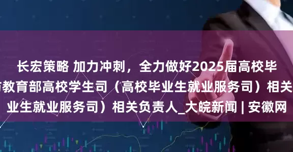 长宏策略 加力冲刺，全力做好2025届高校毕业生就业工作——专访教育部高校学生司（高校毕业生就业服务司）相关负责人_大皖新闻 | 安徽网