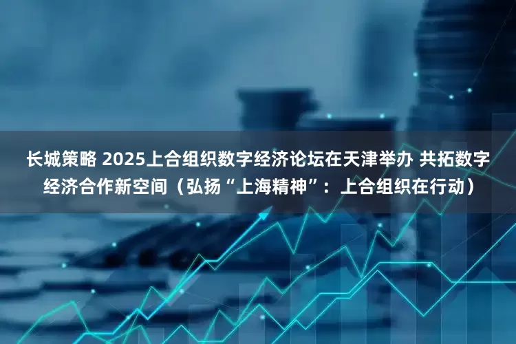 长城策略 2025上合组织数字经济论坛在天津举办 共拓数字经济合作新空间（弘扬“上海精神”：上合组织在行动）